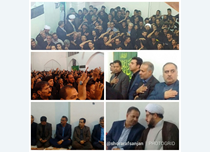 پنجمین شب ، مراسم عزاداری ، امام حسین(ع) ، بیت آیت الله هاشمیان(ره) ، حضور مسئولین ، مردم شریف رفسنجان