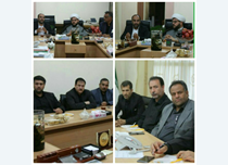 نشست مشترک ، مهندس عظیمی زاده ، شهردار منتخب ، حجه الاسلام والمسلمین هاشمیان ، رئیس شورای شهر ، اعضای شورای معاونین